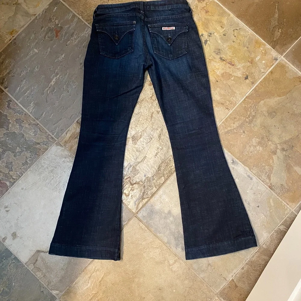 Hudson Low Rise Flare Dark Wash Trouser jean - Picture 1 of 10